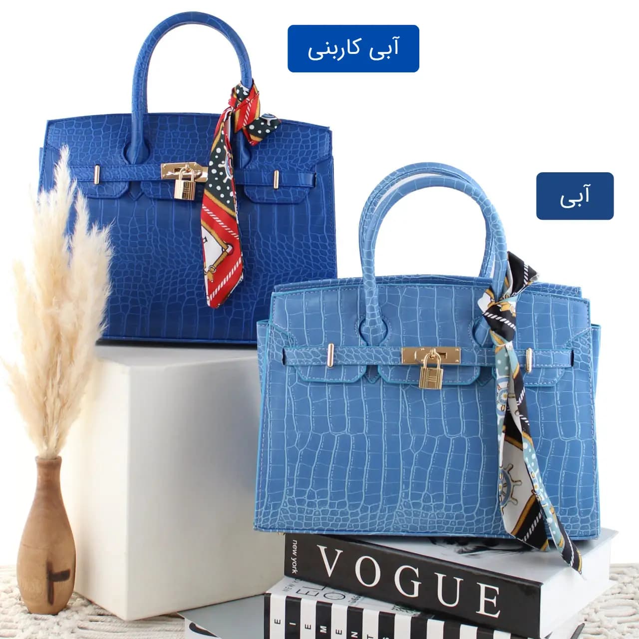 کیف مجلسی مدل کرواتی رنگ خاص شیک و زیبا با ارسال رایگان رنگ آبی