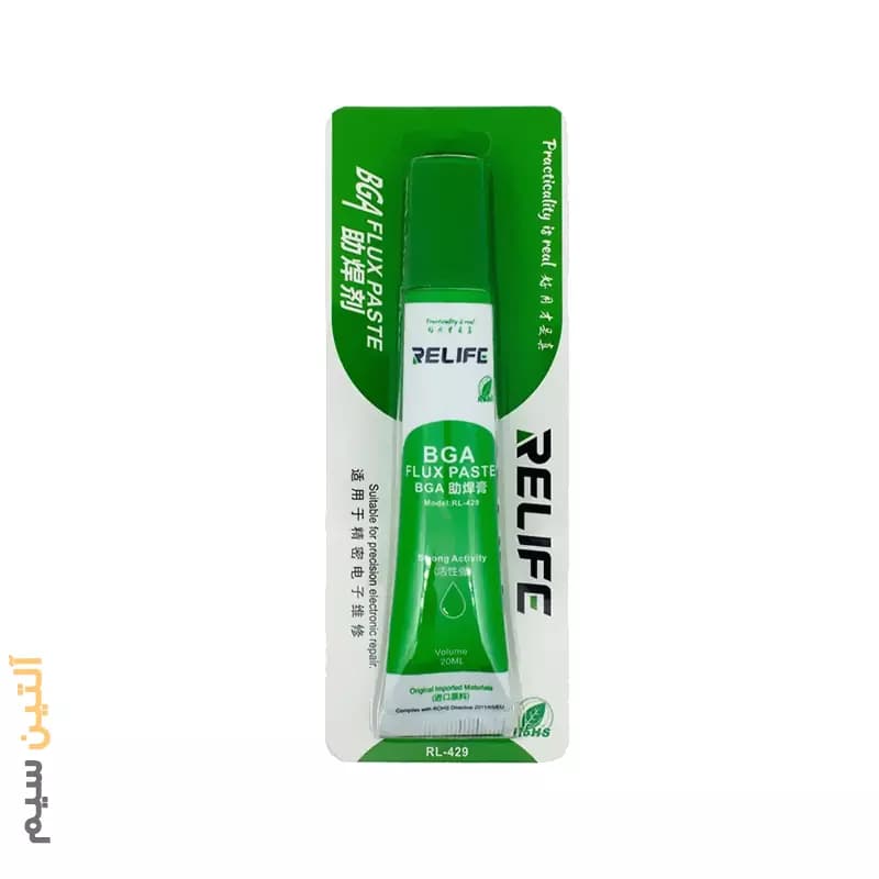 خمیر فلکس تیوپی ریلایف Relife RL-429 20ML — تصویر ۳