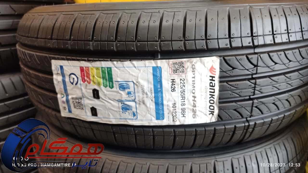 لاستیک هانکوک مدل h426OPTIMO سایز 225/55R18