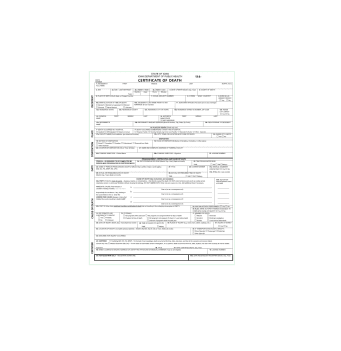 گواهی فوت Lowa Board of Medicine