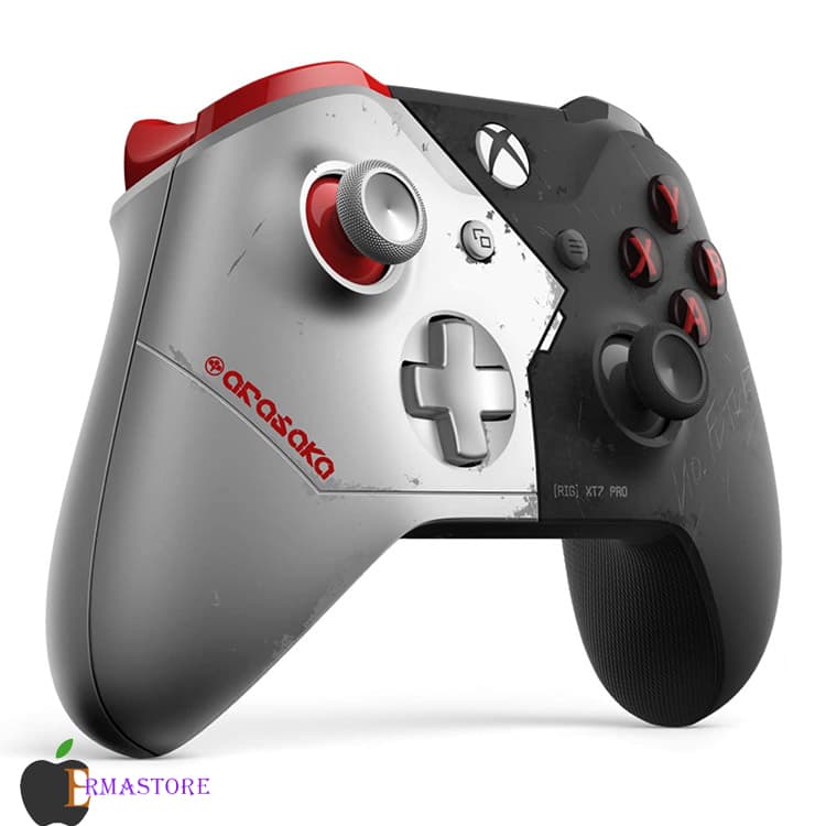 کنترلر Xbox One – طرح ویژه بازی Cyberpunk 2077 نسخه محدود — تصویر ۲