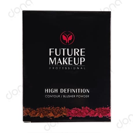 پالت پودر کانتور رژگونه فیوچر میکاپ مدل FU106 — تصویر ۲