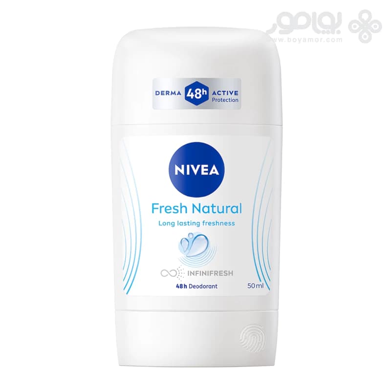 استیک دئودورانت زنانه نیوا مدل FRESH NATURAL حجم 50 میل