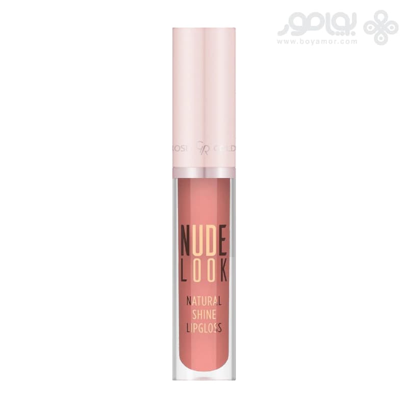 رژ لب مایع براق گلدن رز مدل NUDE LOOK شماره 03 رنگ CORAL NUDE