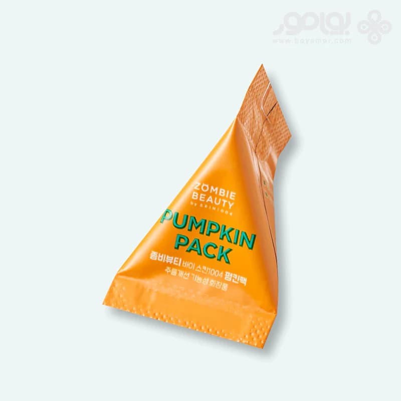 ماسک مغذی و آبرسان زامبی بیوتی مدل PUMPKIN PACK — تصویر ۵