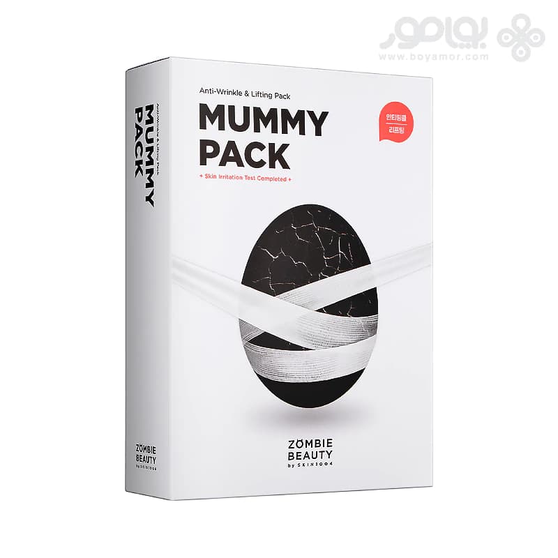 ماسک ضد چروک و لیفتینگ زامبی بیوتی سنتلا مدل MUMMY PACK