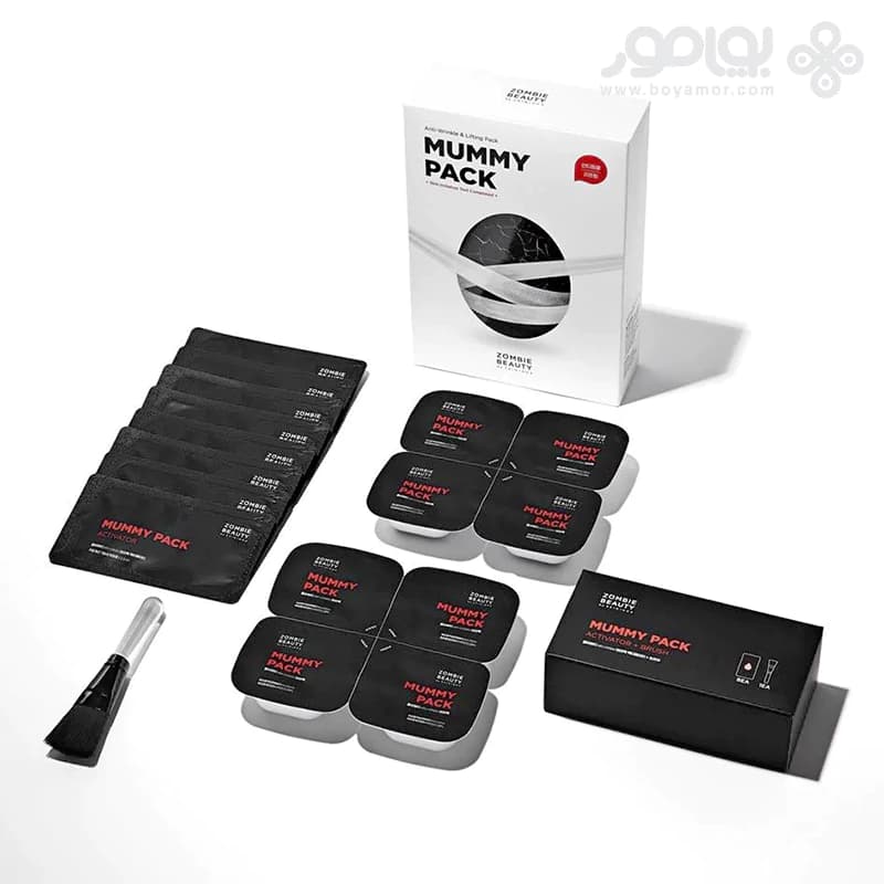 ماسک ضد چروک و لیفتینگ زامبی بیوتی سنتلا مدل MUMMY PACK — تصویر ۲