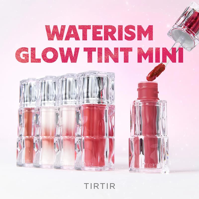 تینت لب تیر تیر مدل WATERISM GLOW شماره 02 رنگ MERRY CORAL — تصویر ۷