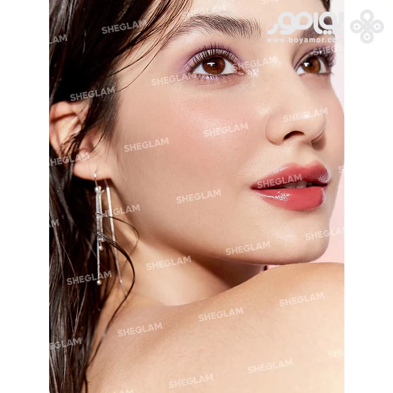 رژ لب پیچی براق و اکلیل دار شیگلم MIRROR KISS رنگ HIGH KEY — تصویر ۲