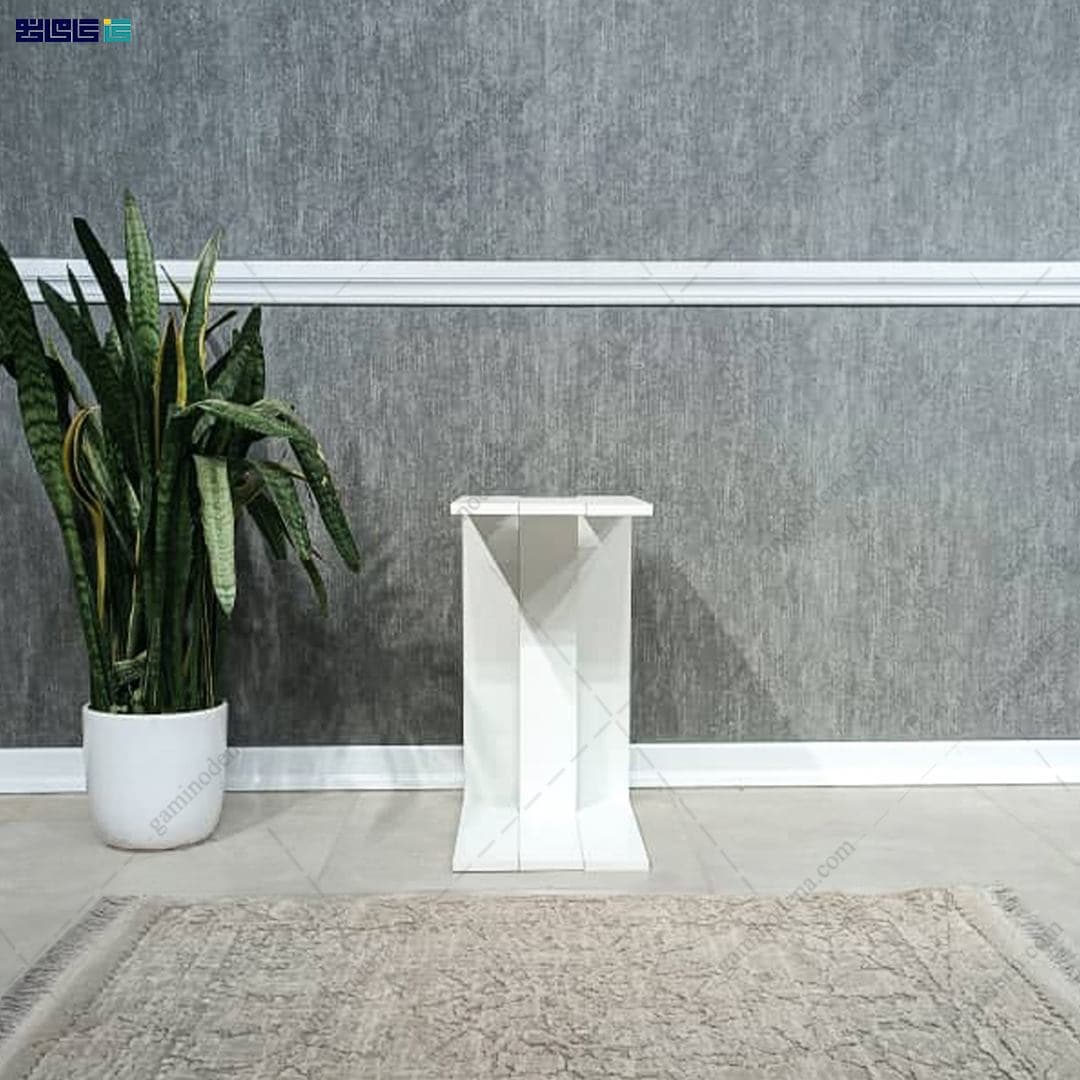 میز کنار مبلی و عسلی ام دی اف مدل ویدا — تصویر ۲