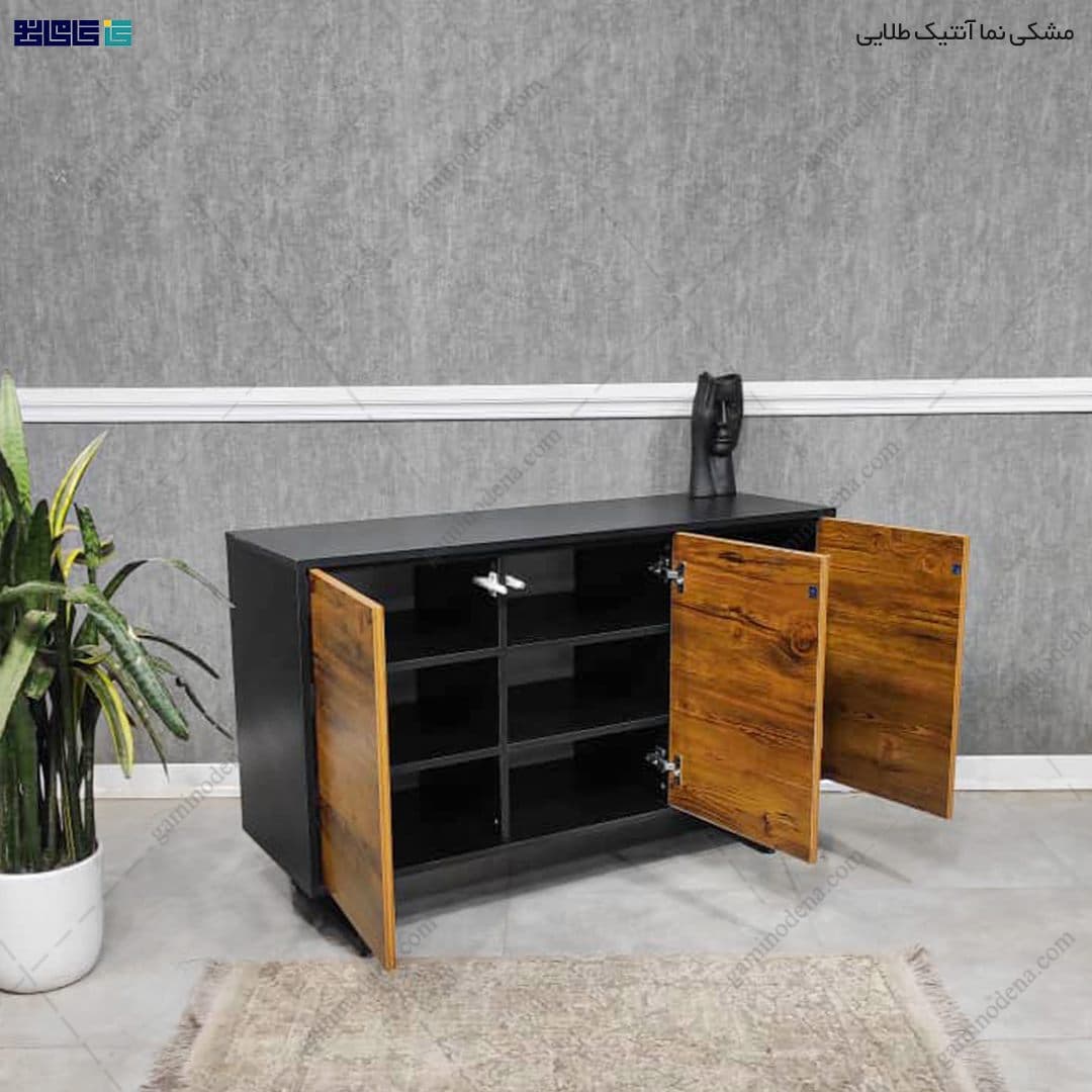 میز کنسول جدید و مدرن پایه فلزی ساده مدل آیلار — تصویر ۵
