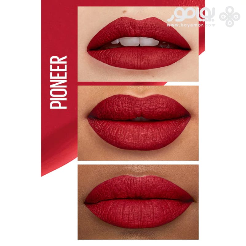 رژ لب مایع مات میبلین سوپر استی مدل MATTE INK شماره 20 رنگ PIONEER — تصویر ۲