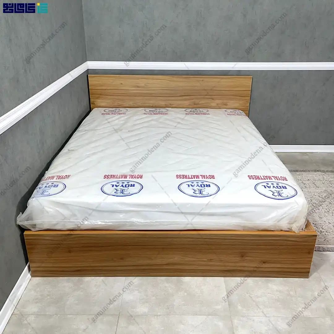 تخت خواب کشودار ام دی اف مروارید دو نفره — تصویر ۶