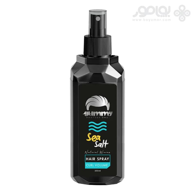 اسپری مو حالت دهنده و حجم دهنده نمک دریا گامی مدل SEA SALT