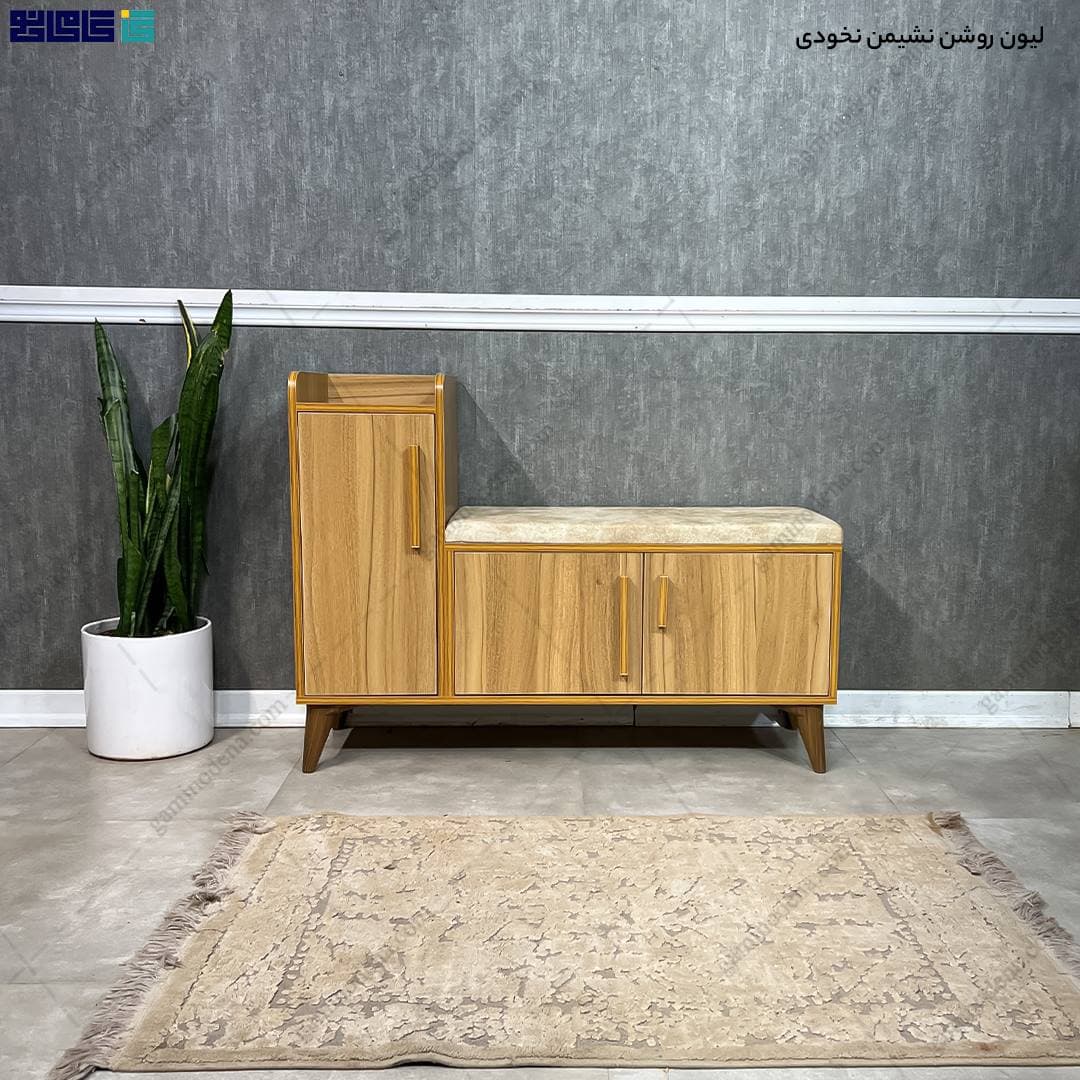 جاکفشی مدرن آپارتمانی نشیمن دار پالیز — تصویر ۲