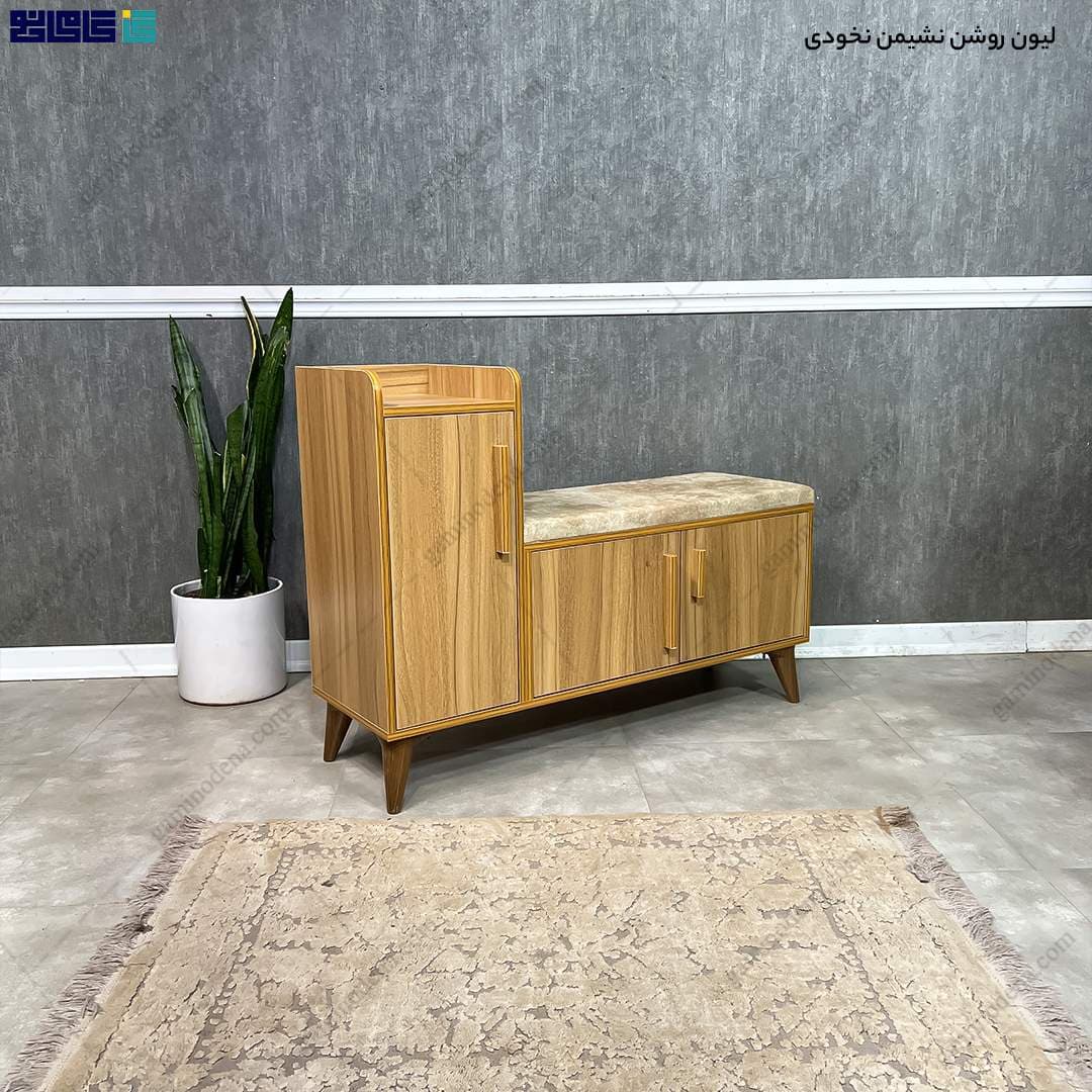 جاکفشی مدرن آپارتمانی نشیمن دار پالیز — تصویر ۴