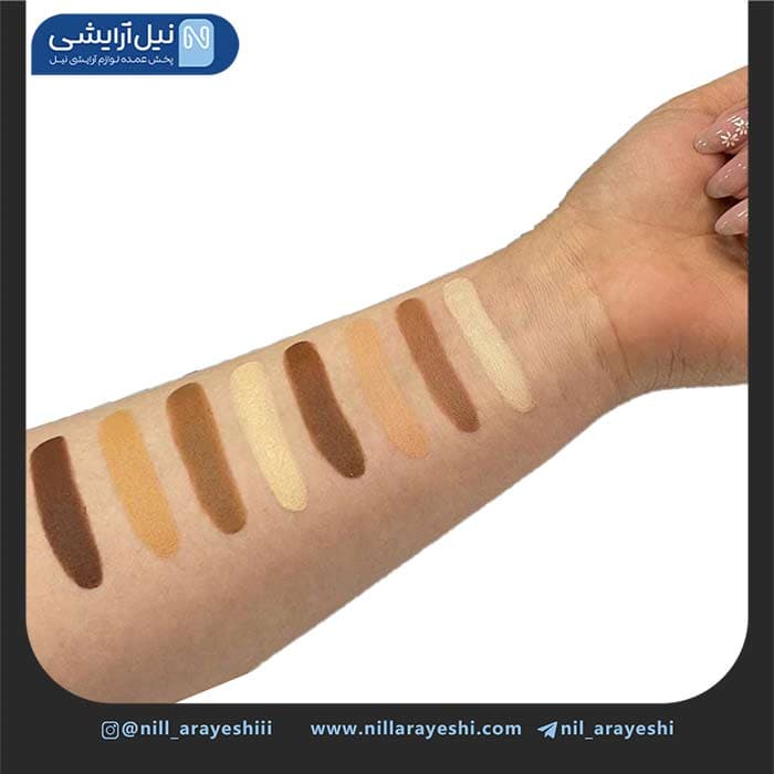 کانسیلر و کانتور دو طرفه ژولیوس بیوتی کد JL9710 — تصویر ۶