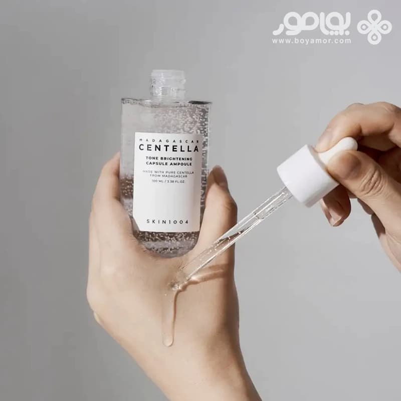 آمپول روشن کننده سنتلا مدل TONE BRIGHTENING حجم 100 میل — تصویر ۳