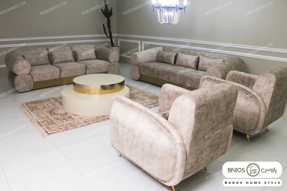 مبل راحتی ساده جدید باران
