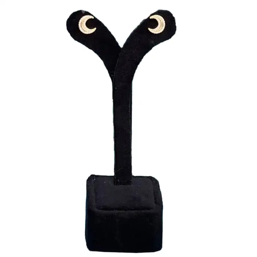 گوشواره میخی مدل ماه