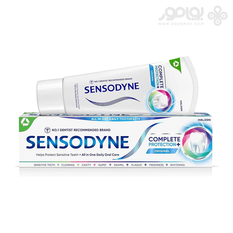 خمیر دندان محافظ سنسوداین COMPLETE PROTECTION مدل ORIGINAL — تصویر ۲