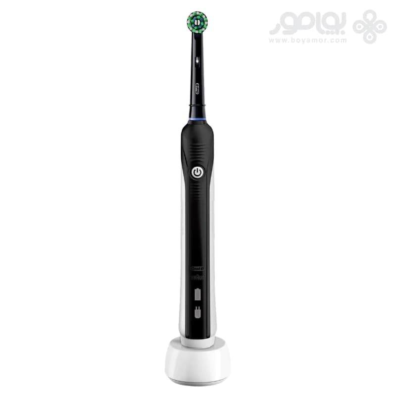 مسواک برقی اورال بی PRO1 680 مدل BLACK EDITION با کیف مسافرتی — تصویر ۲
