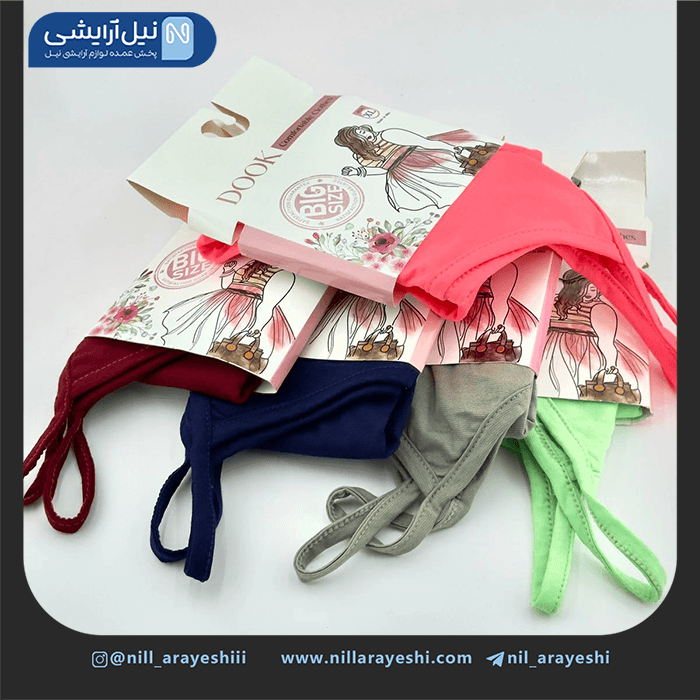 تاپ بندی زنانه نخی دوک ( XXL )