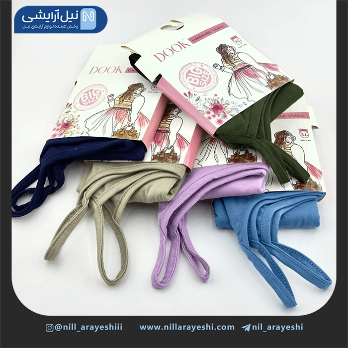 تاپ بندی زنانه نخی دوک ( XXL ) — تصویر ۷