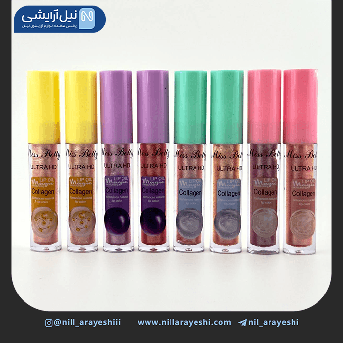 لیپ گلاس شاین دار میس بتی کد l1123 — تصویر ۳