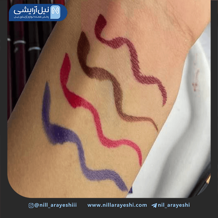 خط چشم رنگی ماژیکی قلمی 36 ساعته دورهو کد Zy23012 — تصویر ۲