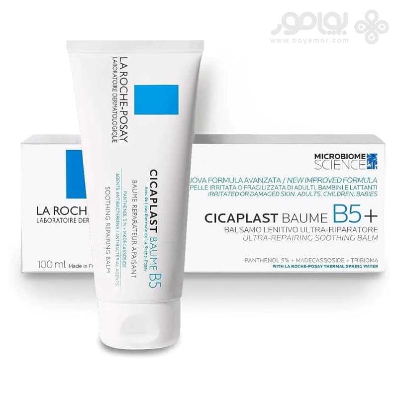 کرم ترمیم کننده لاروش پوزای مدل +CICAPLAST BAUME B5 حجم 100 میل — تصویر ۲