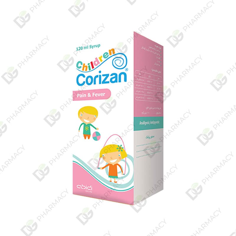 شربت استامینوفن کوریزان® درد و تب 120 میلی لیتر