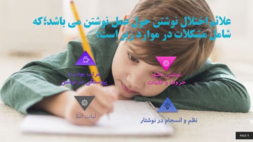 پاورپوینت اختلالات یادگیری (16379) — تصویر ۲