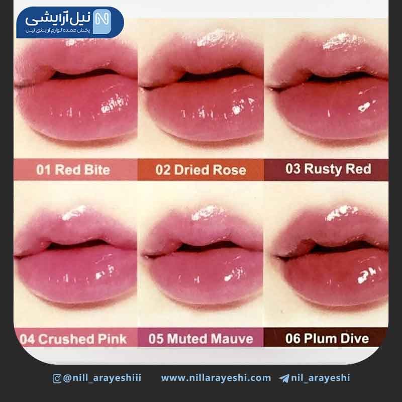 رژ خیس مایع پیچی پیجوان کد p0306 — تصویر ۴