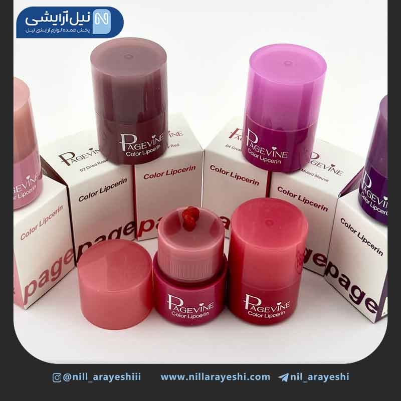 رژ خیس مایع پیچی پیجوان کد p0306