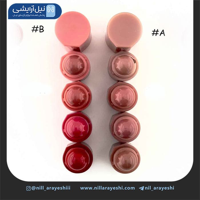 رژ لب جامد طبقاتی دراگون رانی کد DR125 — تصویر ۴