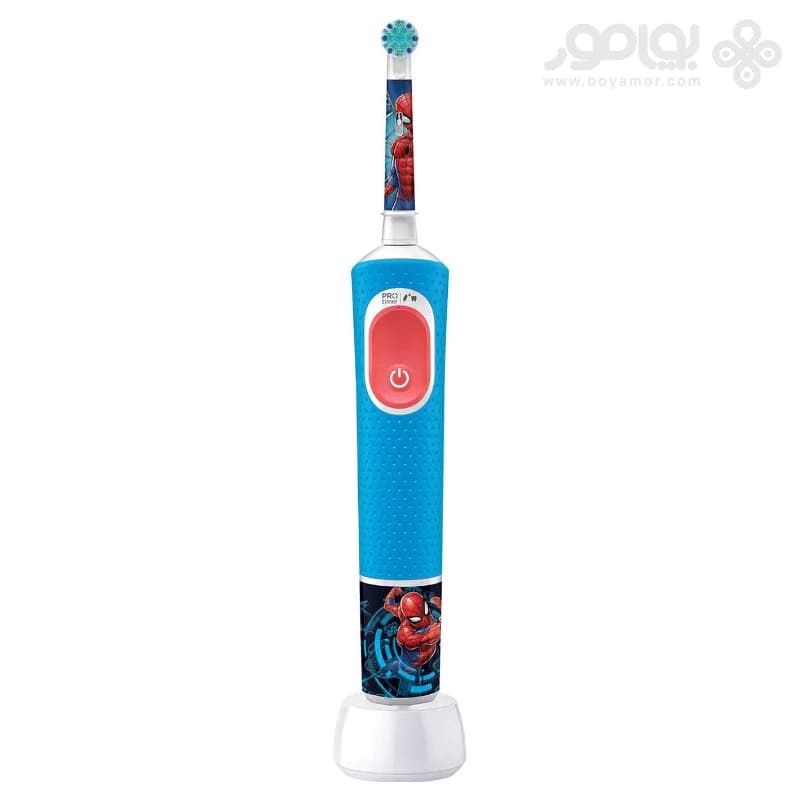 مسواک برقی بچگانه اورال بی PRO مدل SPIDER-MAN به همراه کیف مسافرتی — تصویر ۲