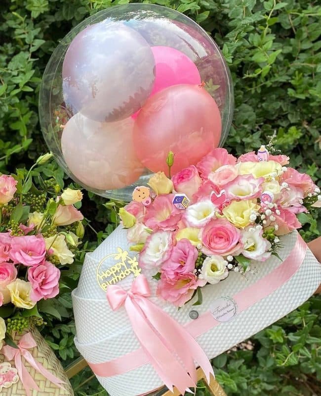 انواع گل برای نوزاد ۴ ماهه
