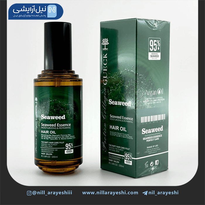 روغن مو جلبک دریایی گوک 100 میل
