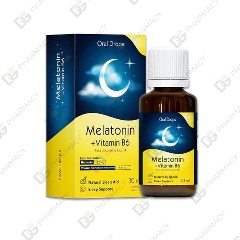 قطره ملاتونین ویتامین ب6 خوارزمی 30 میل