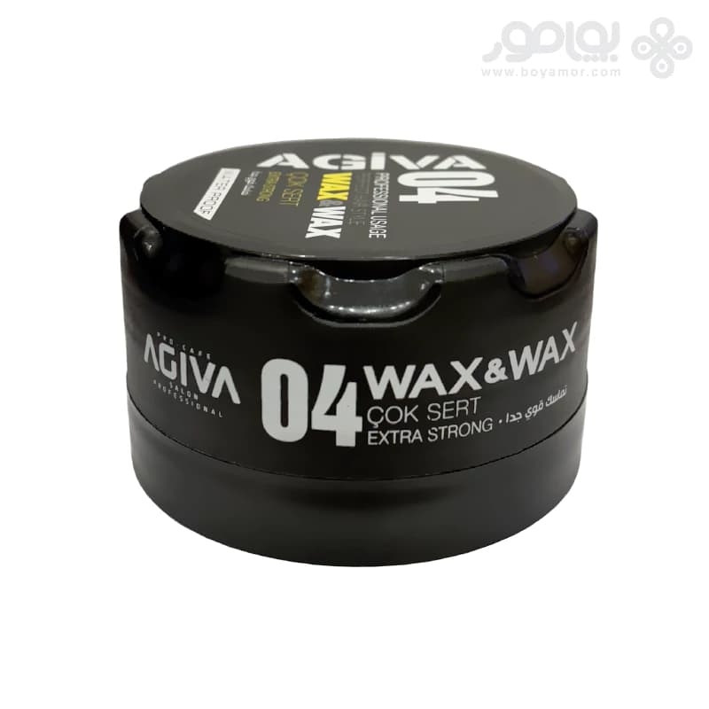چسب موی ضد آب آگیوا WAX&WAX شماره 04 با نگهدارندگی خیلی قوی