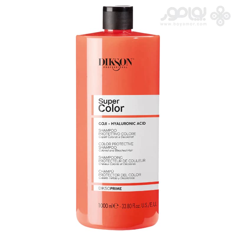 شامپو محافظ رنگ دیکسون پرایم مدل SUPER COLOR حجم 1000 میل