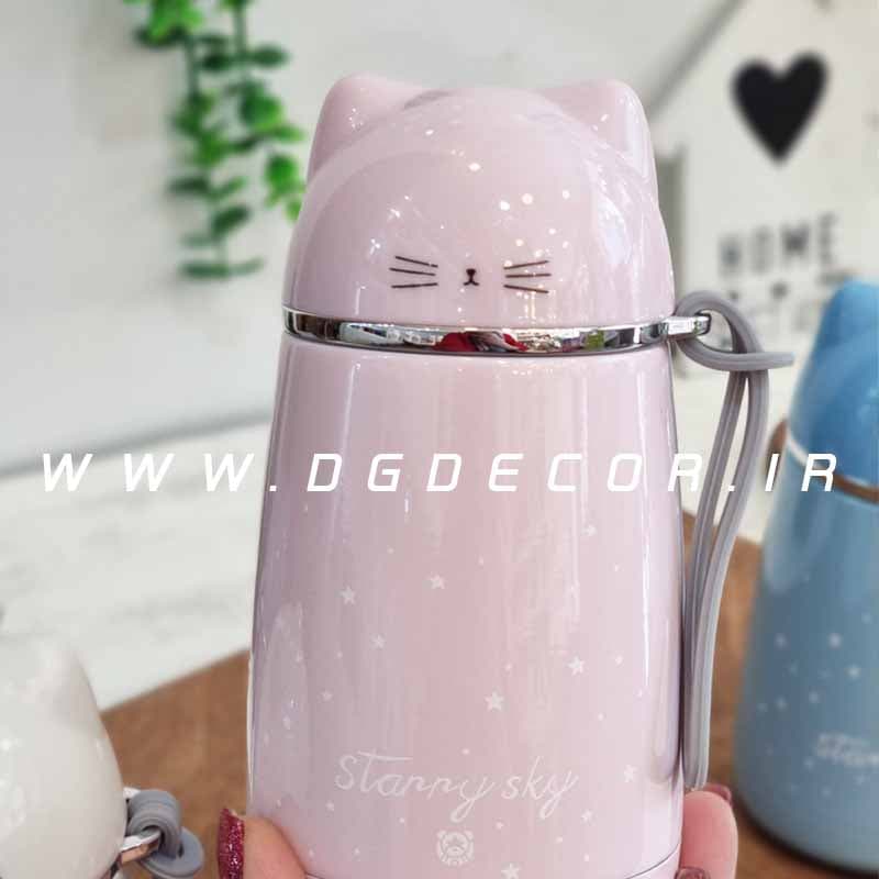 تراول ماگ درجه یک طرح گربه — تصویر ۵