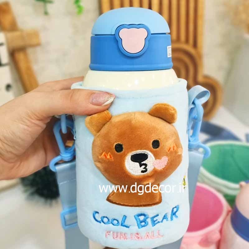 تراول ماگ و قمقمه درجه یک طرح حیوانات 600 میل — تصویر ۷
