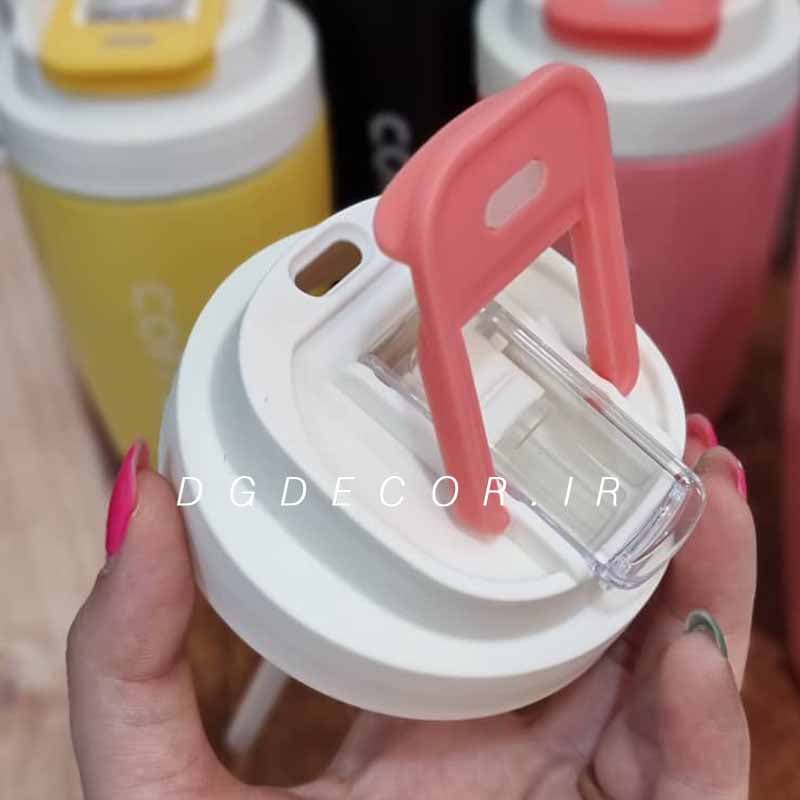 فلاسک سرد و گرم دارای نی و آسان نوش — تصویر ۳