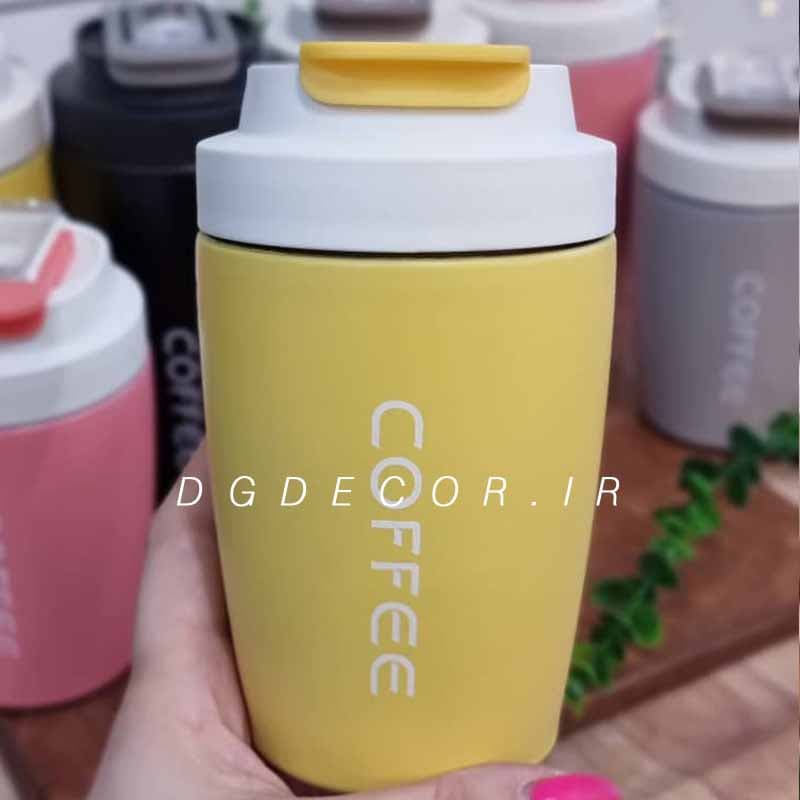 فلاسک سرد و گرم دارای نی و آسان نوش — تصویر ۵