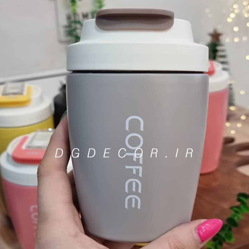 فلاسک سرد و گرم دارای نی و آسان نوش — تصویر ۸