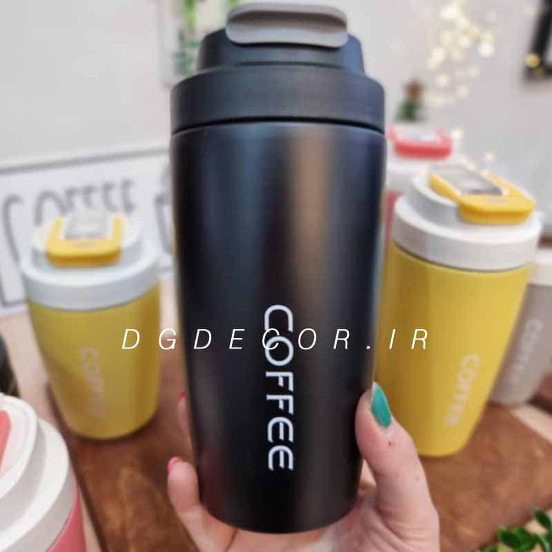 فلاسک سرد و گرم دارای نی و آسان نوش — تصویر ۲