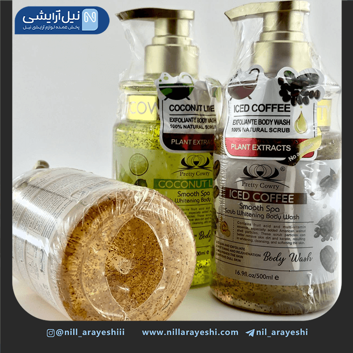 شاور ژل اسکراب دار پرتی کری 500 میل — تصویر ۳
