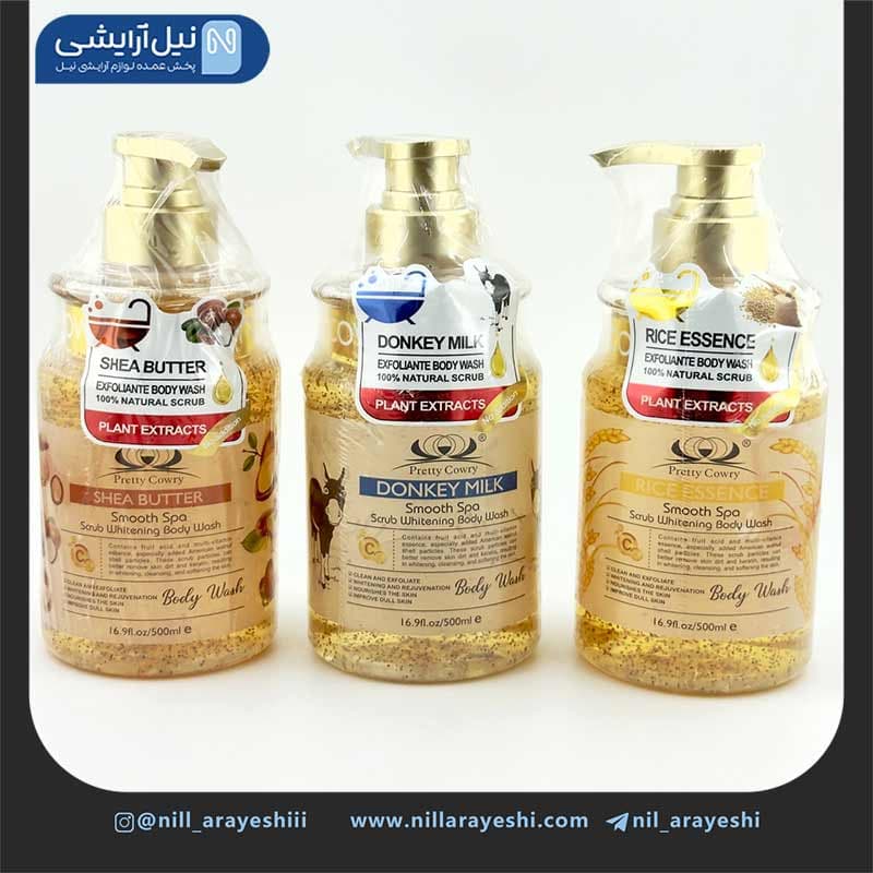 شاور ژل اسکراب دار پرتی کری 500 میل — تصویر ۴